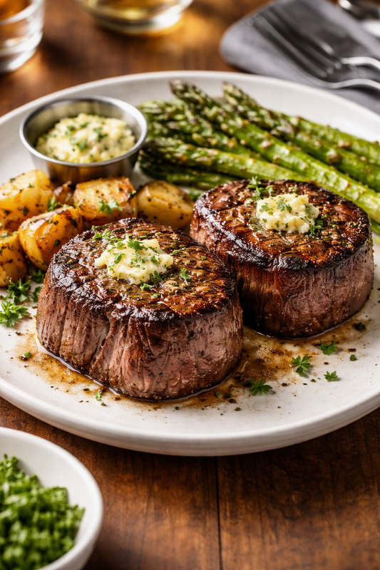 Local Beef Tenderloins — serving suggestion