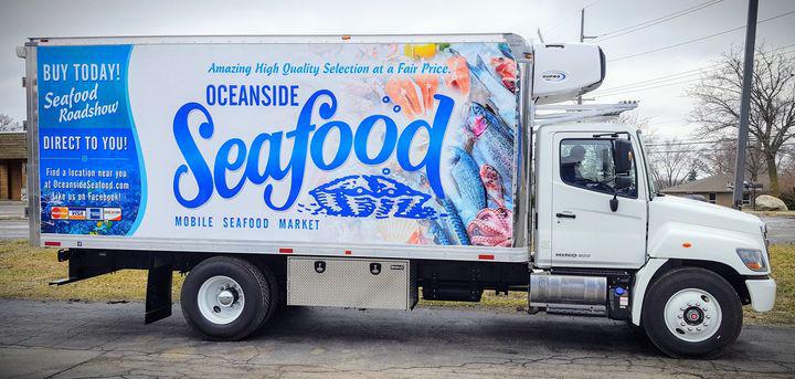 Oceanside Seafood Mobile Market truck