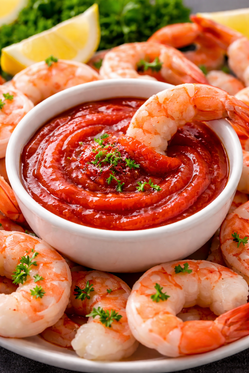 Marc’s Cocktail Sauce, 8 oz. — serving suggestion