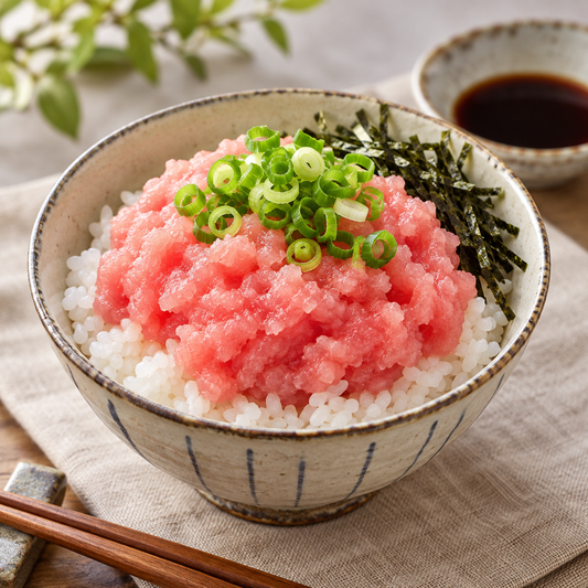 Ground Tuna — serving suggestion