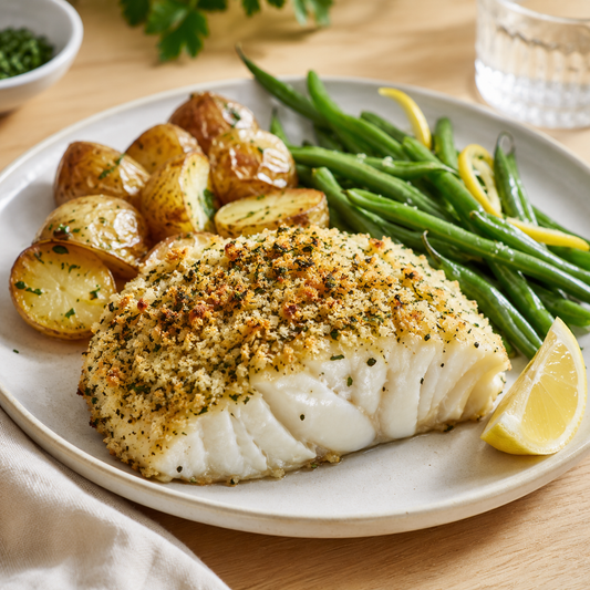 Atlantic Cod Loins — lifestyle serving suggestion