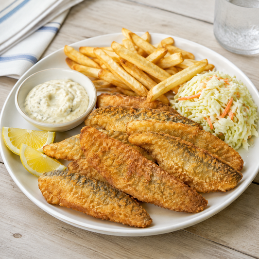 Yellow Lake Perch — lifestyle serving suggestion