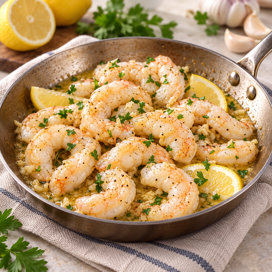 Jumbo White Shrimp (16/20) — serving suggestion