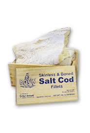 Salt Cod 1 lb. Boxed