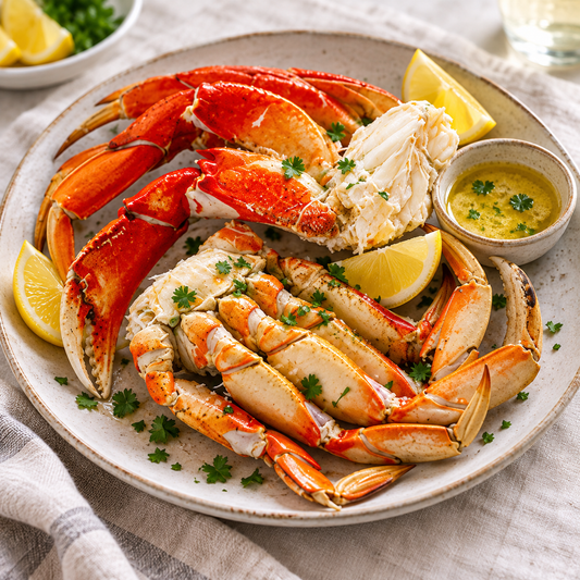 Dungeness Crab — serving suggestion