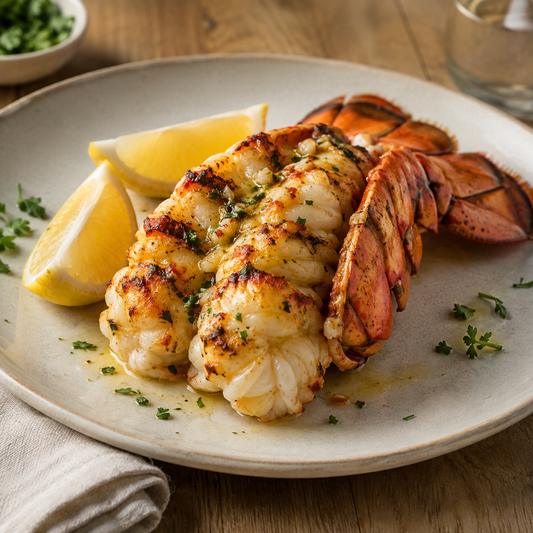 12 to 14 Oz. Lobster Tail — lifestyle serving suggestion