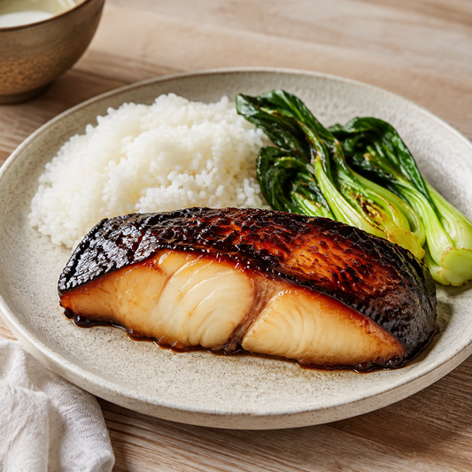 Alaskan Sablefish — lifestyle serving suggestion