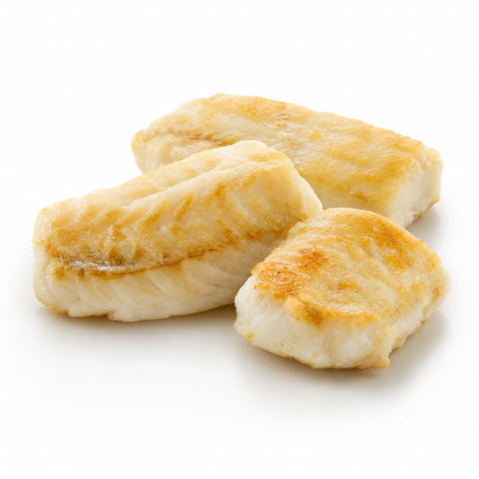 Atlantic Cod Loins — product on a white background