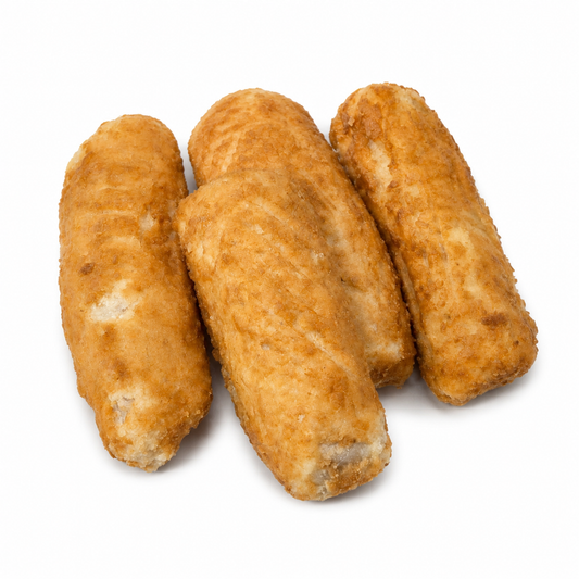 Beer Battered Cod — product on a white background