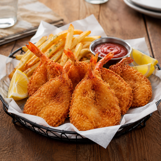 Jumbo Breaded Shrimp — lifestyle serving suggestion