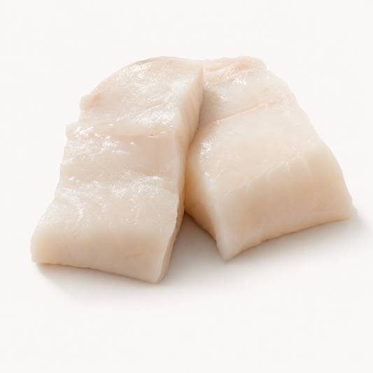 Chilean Sea bass — product on a white background