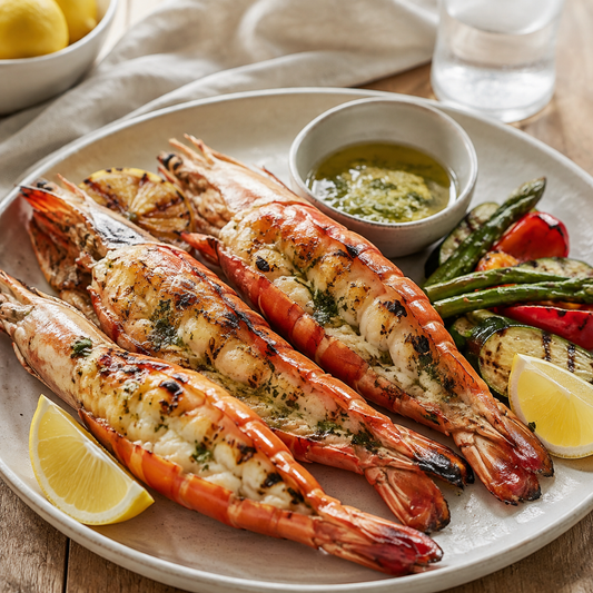 Colossal Prawns — lifestyle serving suggestion