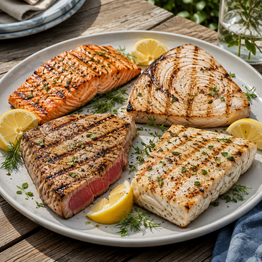 Grill Variety 4 Pack — lifestyle serving suggestion