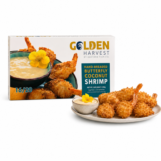 Jumbo Coconut Breaded Shrimp — product on a white background
