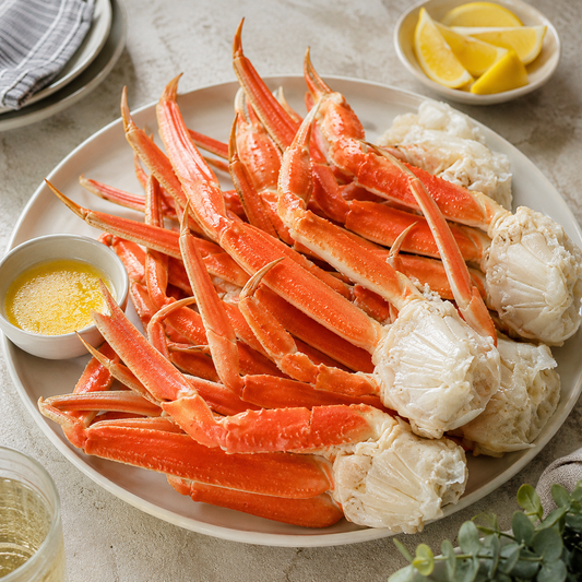 Snow Crab Legs (Jumbo) — lifestyle serving suggestion