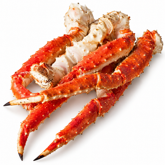king crab legs xl — product on white background