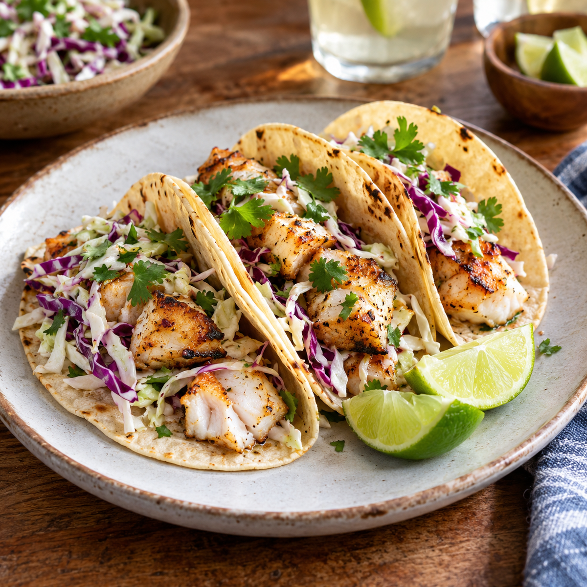 mahi cuts — lifestyle serving suggestion