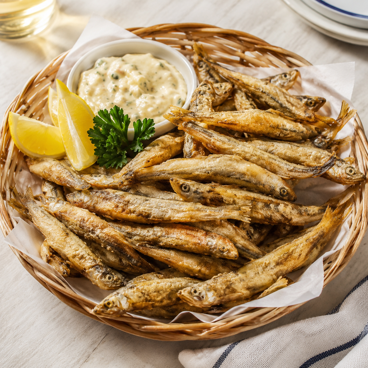 Smelt — lifestyle serving suggestion