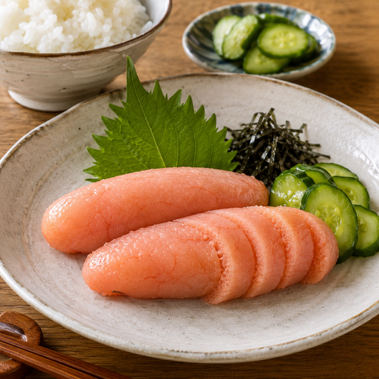 Tarako (Salted Roe) — lifestyle serving suggestion