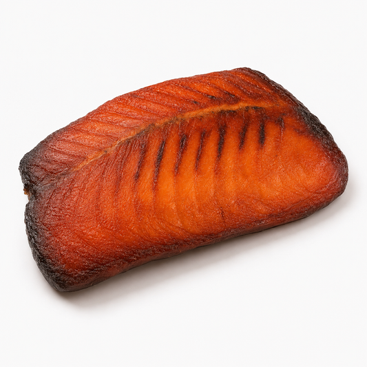 Wood Smoked Salmon — product on a white background