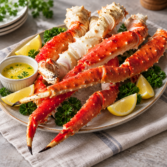 King Crab Legs (Extra Jumbo) — serving suggestion