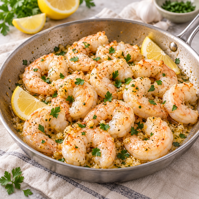 XL White Shrimp (31/35) — serving suggestion