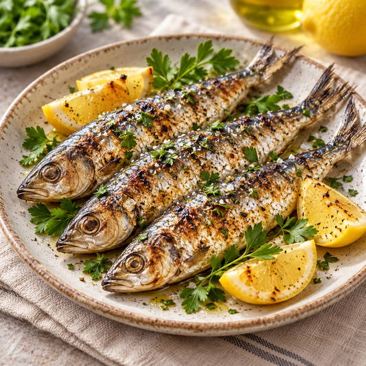 Whole Sardines — serving suggestion